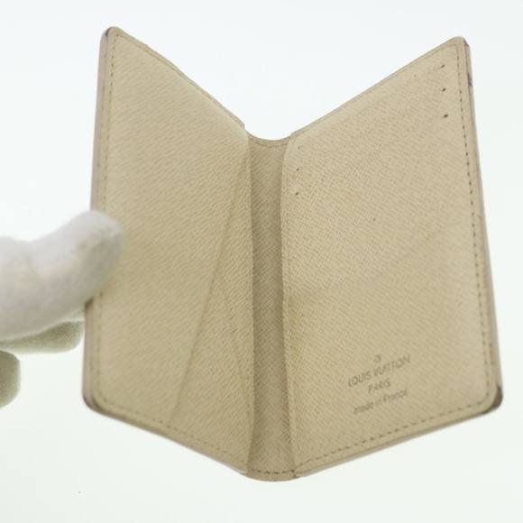 LOUIS VUITTON Damier Azur Organizer Dupoch Card Case N61727 LV Auth 38781 - Picture 9 of 16
